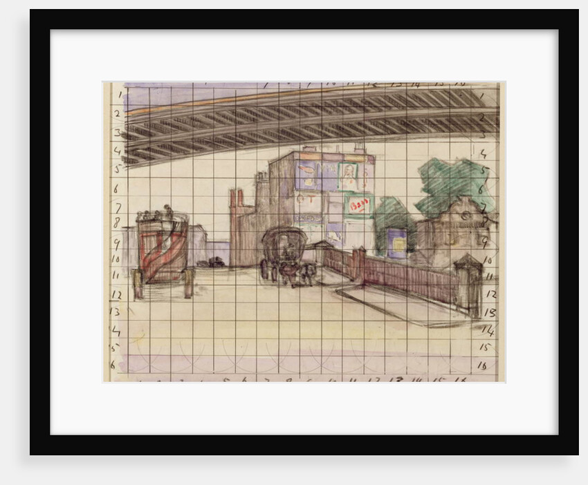 Two Bridges, 1912-13 by Robert Polhill Bevan