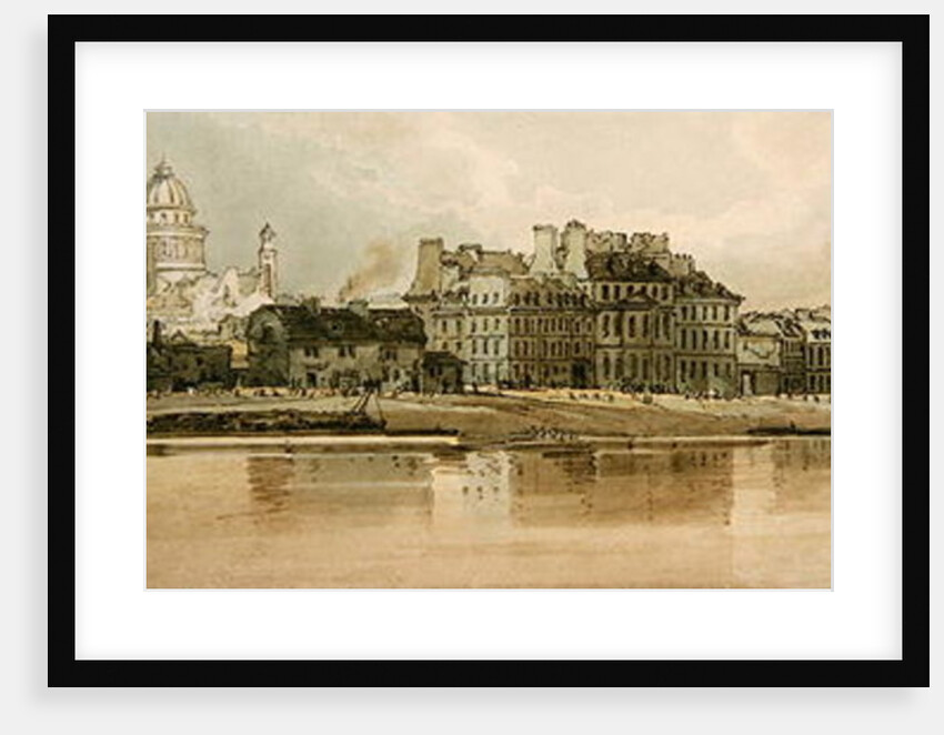 View of the Pantheon taken from the Arsenal, 1802 by Thomas Girtin