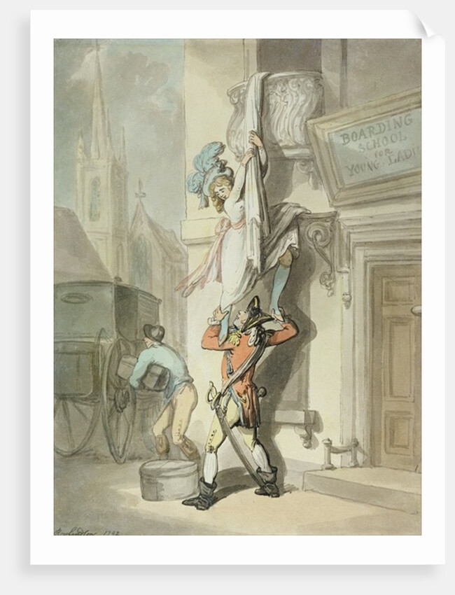 The Elopement, 1792 by Thomas Rowlandson