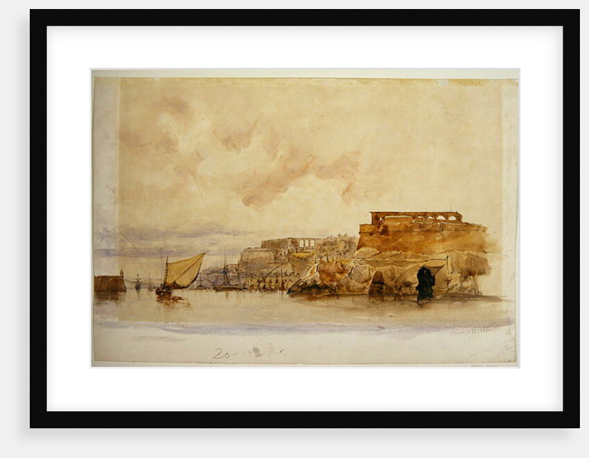 View of Valetta, Malta by James Holland