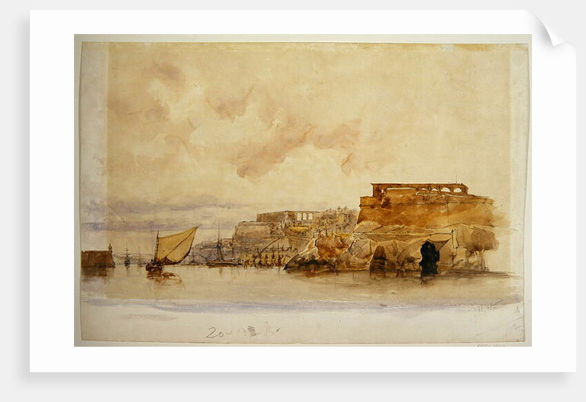 View of Valetta, Malta by James Holland