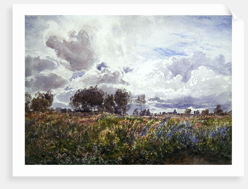 Showery June, Picardy, c.1870 by Henry Moore