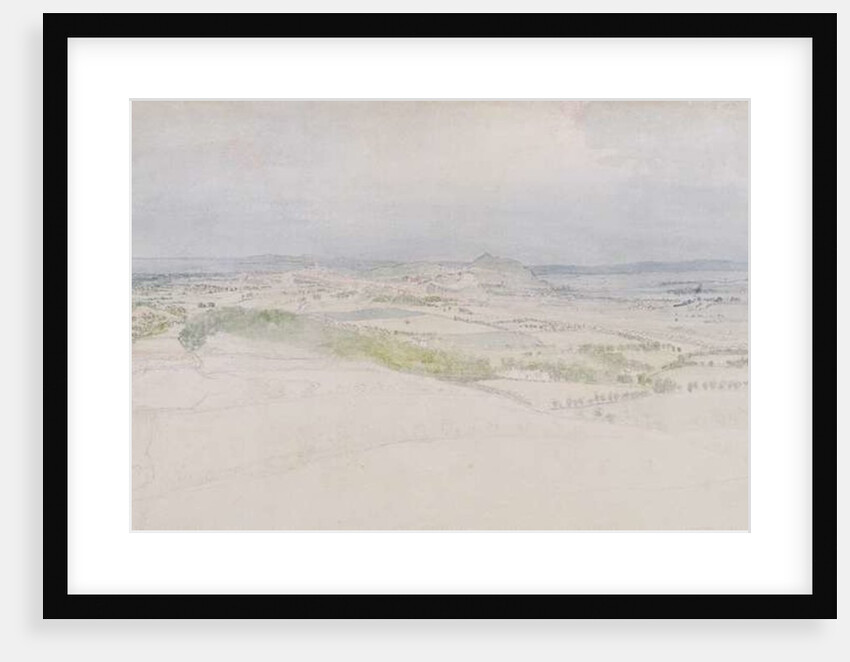 A Distant View of Edinburgh, 1809 by Thomas Stothard