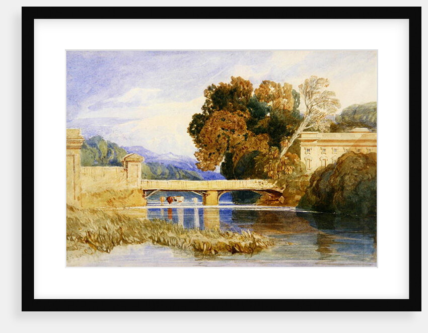 Chateau Navarre, near Evreux, Normandy by John Sell Cotman