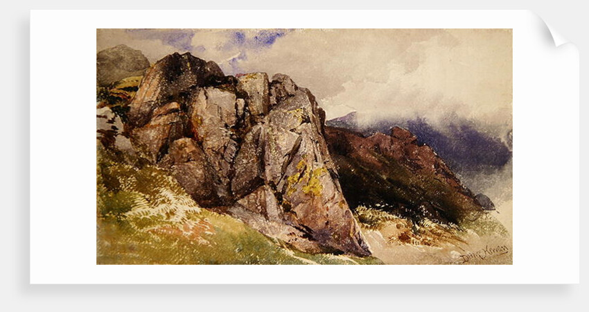 Mountain Rocks by David Hall McKewan