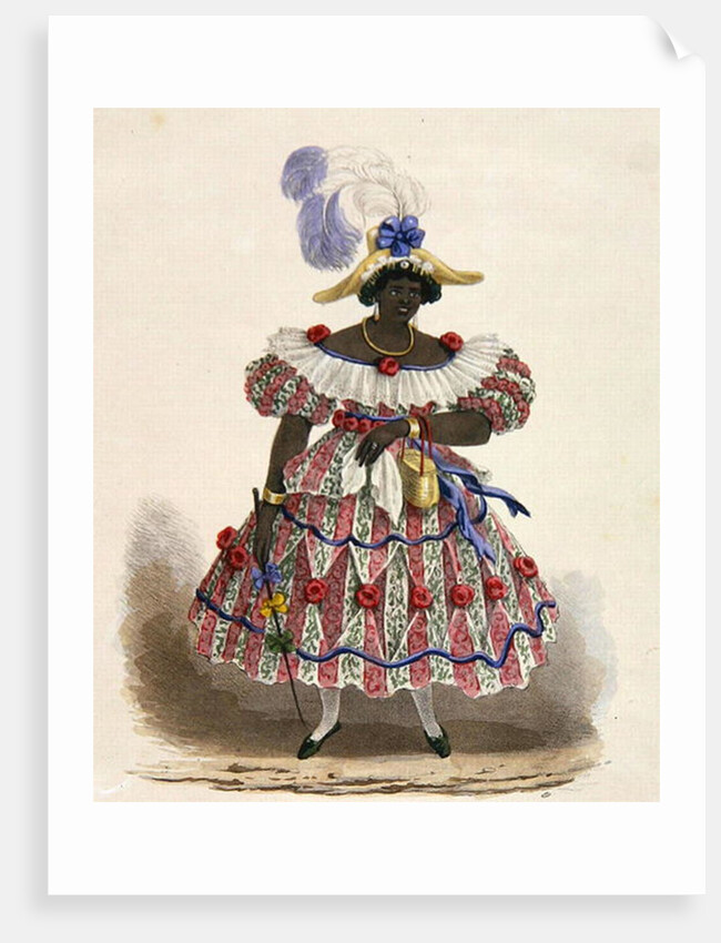 Queen or 'Maam' of the Set-Girls, plate 1 from 'Sketches of Character... ', 1838 by Isaac Mendes Belisario