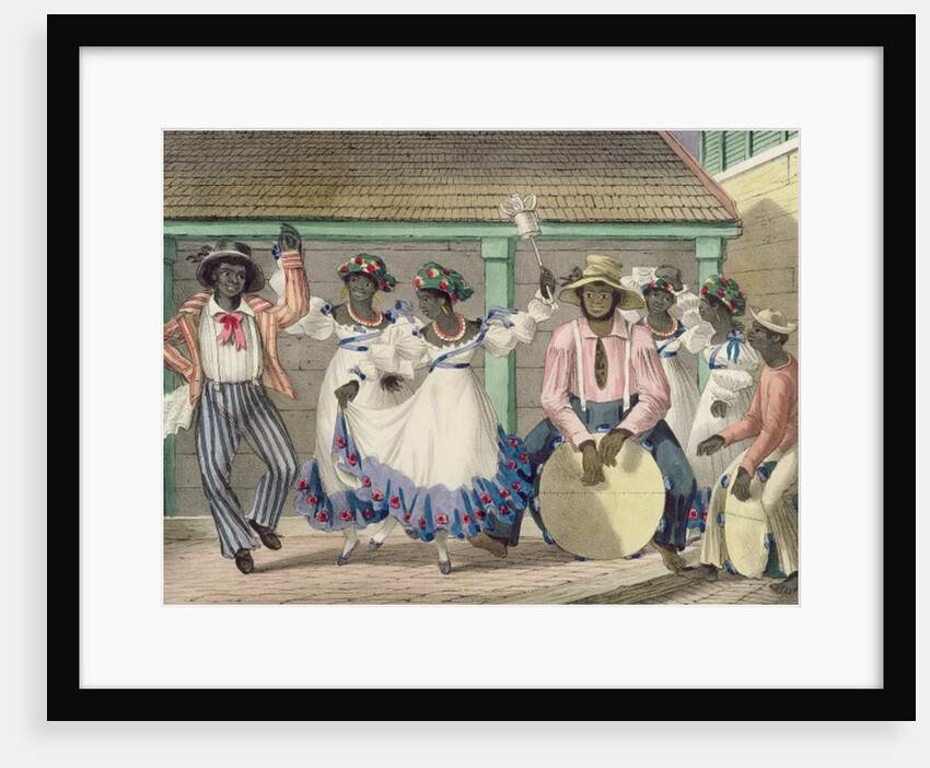 French Set-Girls, plate 7 from 'Sketches of Character...', 1838 by Isaac Mendes Belisario