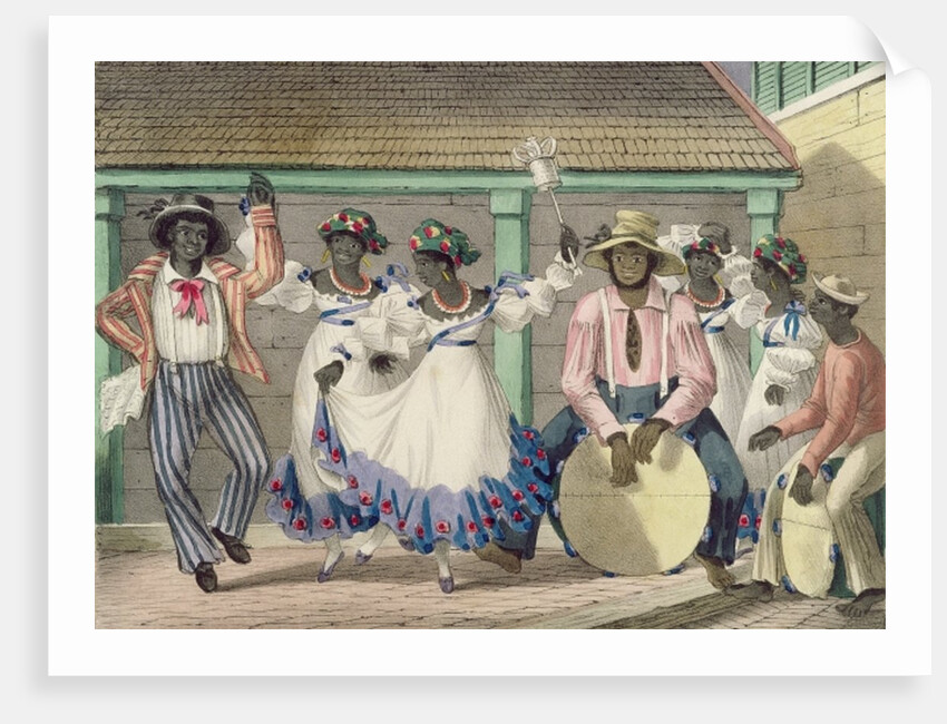 French Set-Girls, plate 7 from 'Sketches of Character...', 1838 by Isaac Mendes Belisario