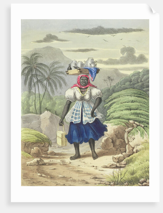 Milkwoman, plate 10 from 'Sketches of Character...', 1838 by Isaac Mendes Belisario