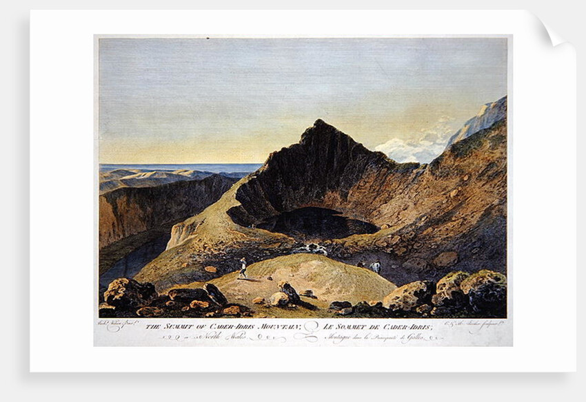 The Summit of Cader Idris Mountain, 1775 by Richard Wilson