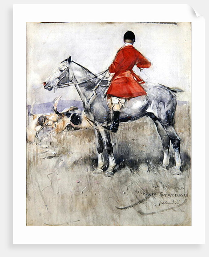 Hark to Statesman by Joseph Crawhall