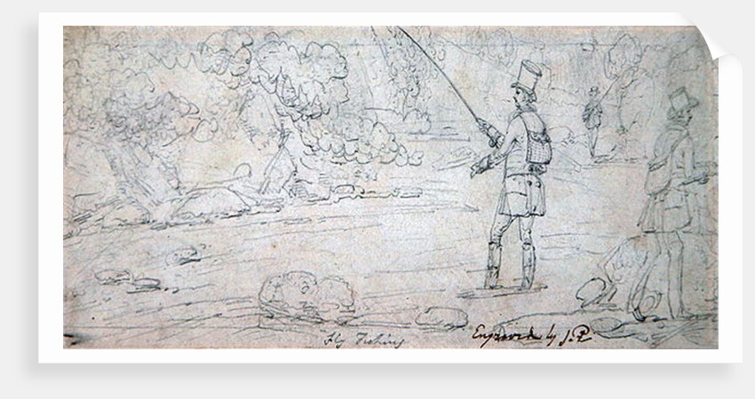 Fly Fishing by James & Robert (1755-1838) Pollard