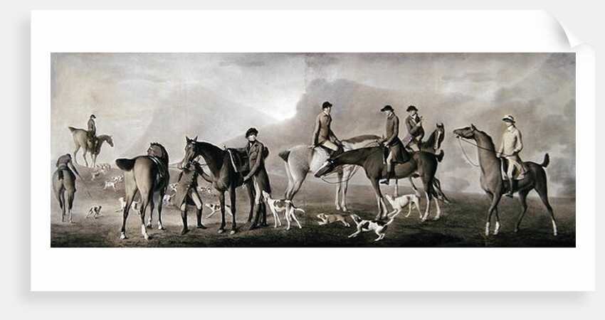 Tom Conolly of Castletown Hunting with his Friends, 1769 by Robert Healy