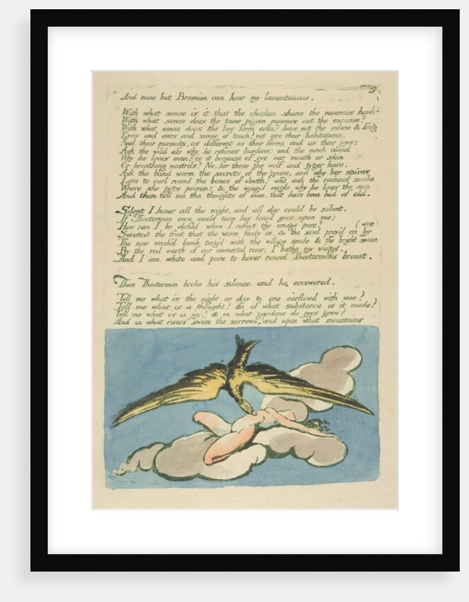 And none but Bromian can hear... by William Blake