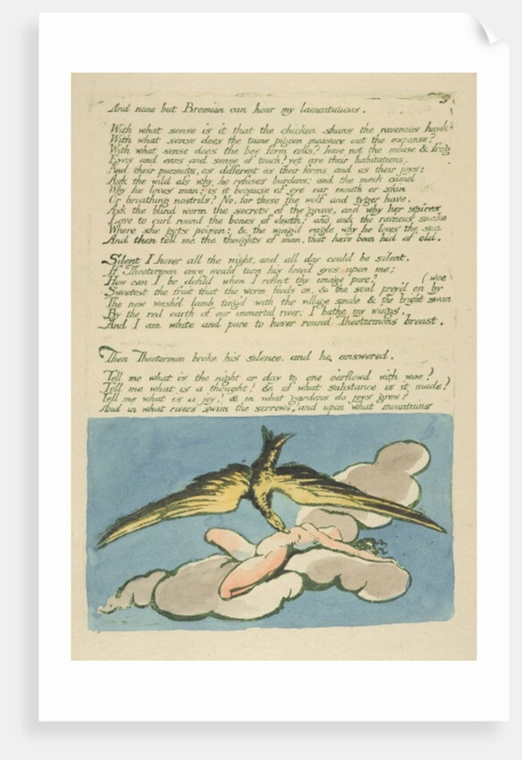And none but Bromian can hear... by William Blake