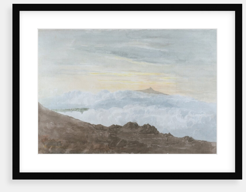 Mountainous Landscape with Clouds, c.1803 by Joshua Cristall