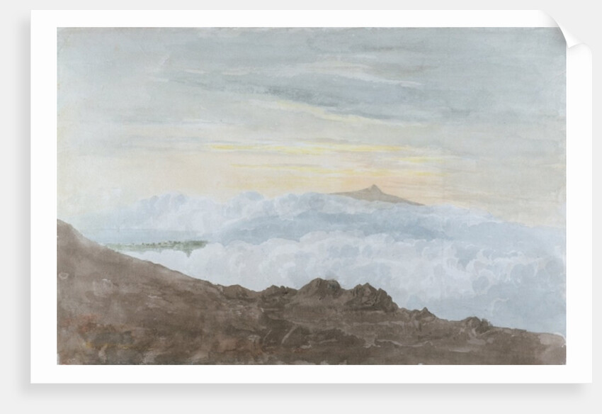 Mountainous Landscape with Clouds, c.1803 by Joshua Cristall