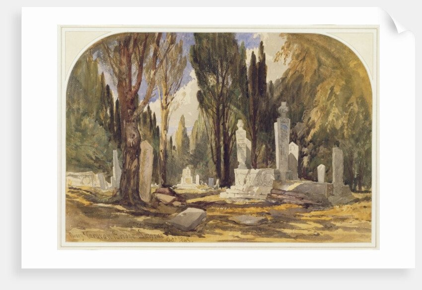 Near the Caravan Bridge, Smyrna, 1843 by William James Muller