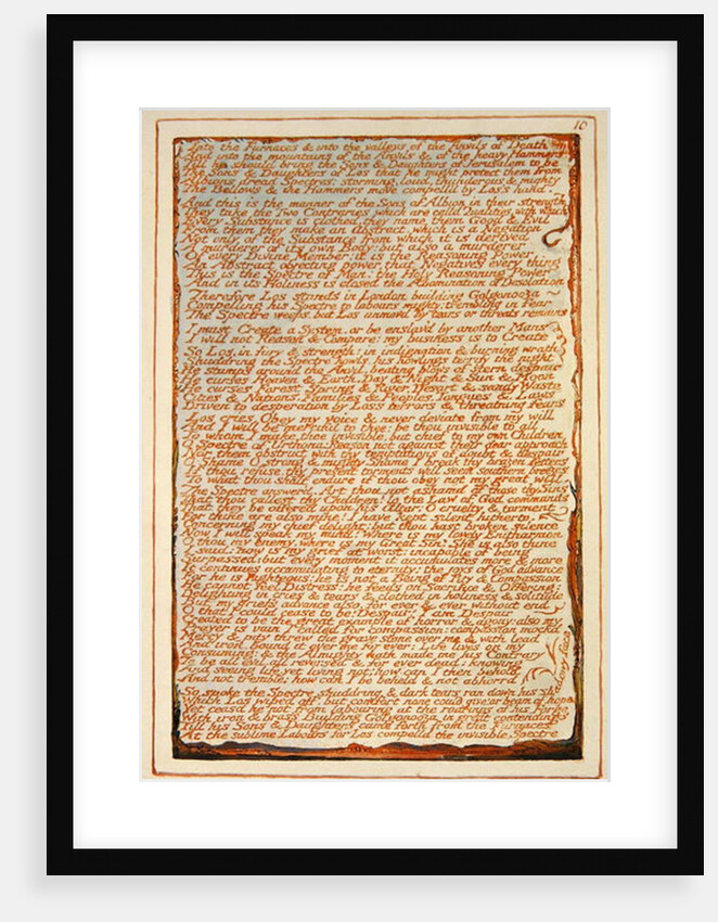 Into the Furnaces... by William Blake