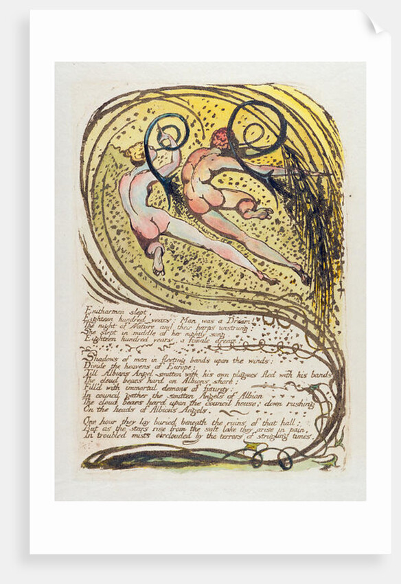 Enitharmon slept... by William Blake