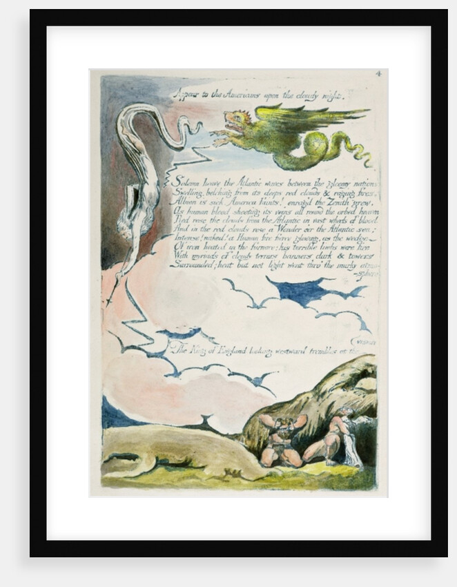 Appear to the Americans... by William Blake