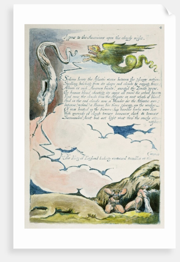 Appear to the Americans... by William Blake