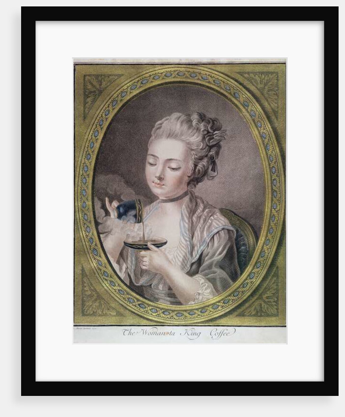 The Woman Taking Coffee, c.1774 by Leonard Marin