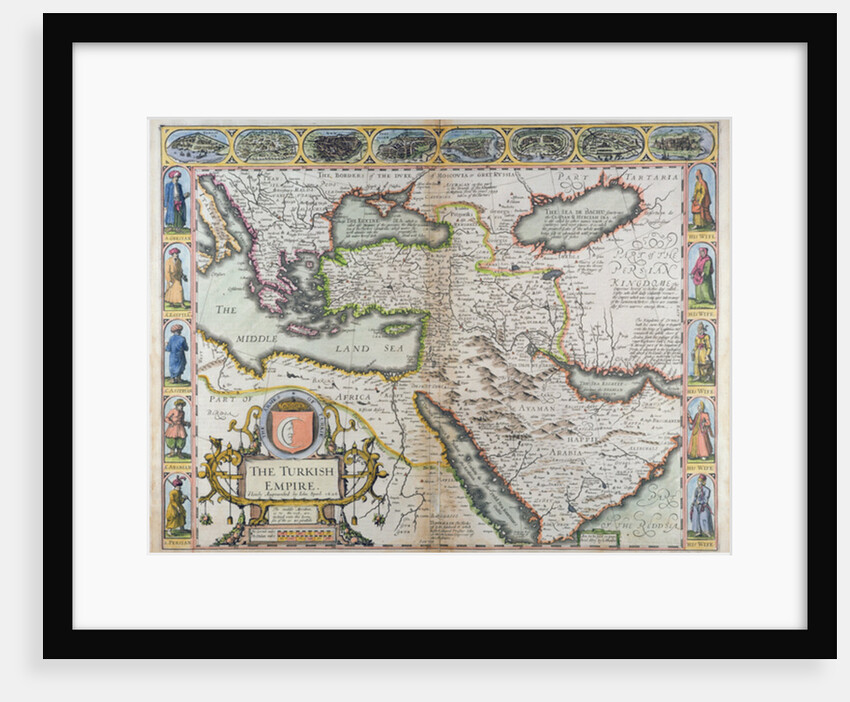 The Turkish Empire by John Speed