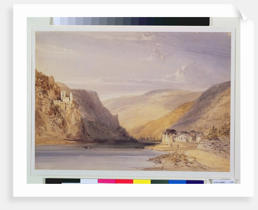 The Rhine at Assmannshausen by William Callow