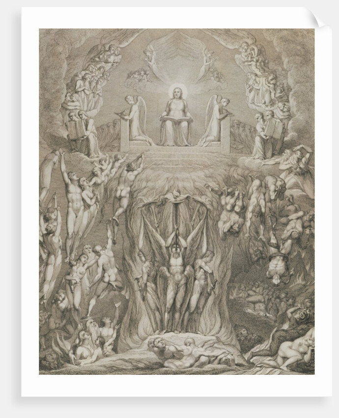The Day of Judgement, pl.9 by William (after) Blake