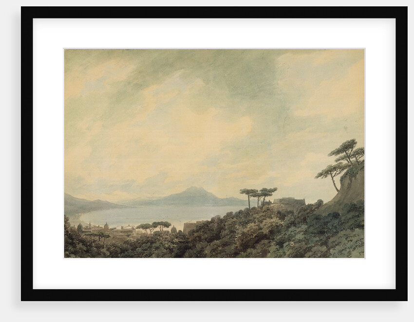 Bay of Naples from Capodimonte, 1790 by John Robert Cozens