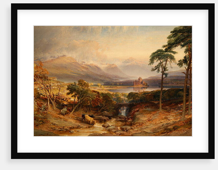 Kilchurn Castle, Argyllshire, 1865 by William Leighton Leitch