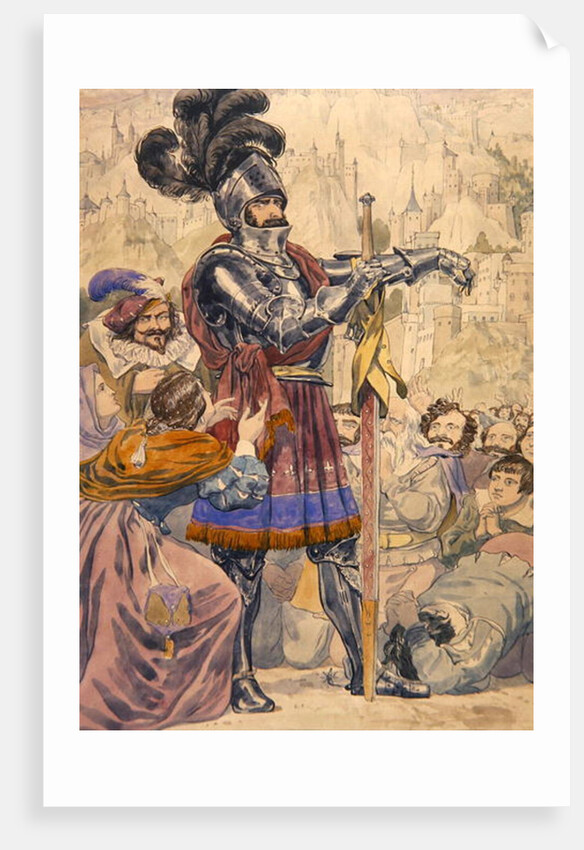 Sketch to Illustrate the Passions: Pride, c.1853-55 by Richard Dadd