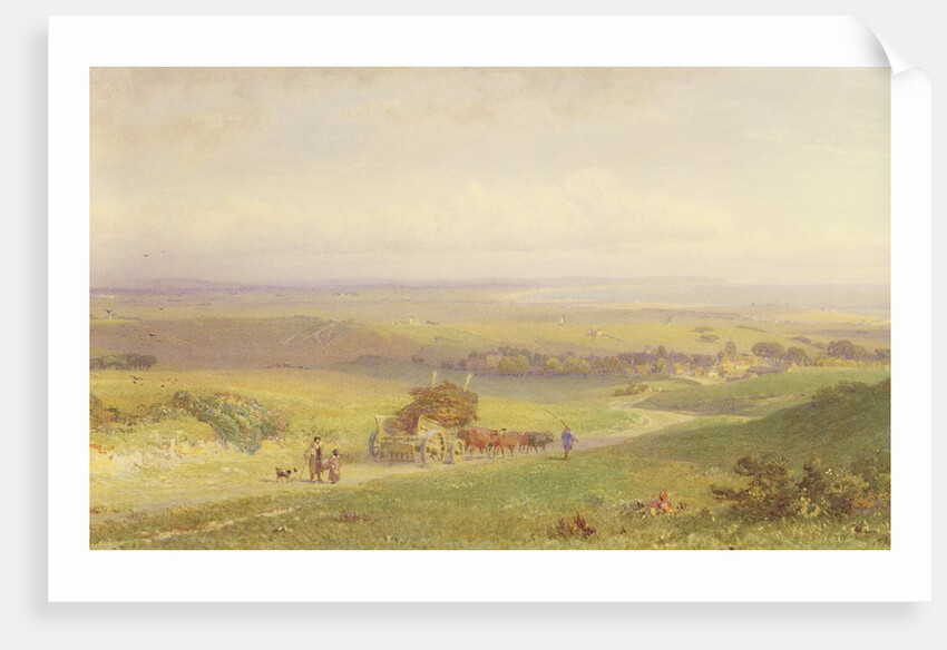 Pevensey Bay, Sussex, 1868 by Henry George Hine