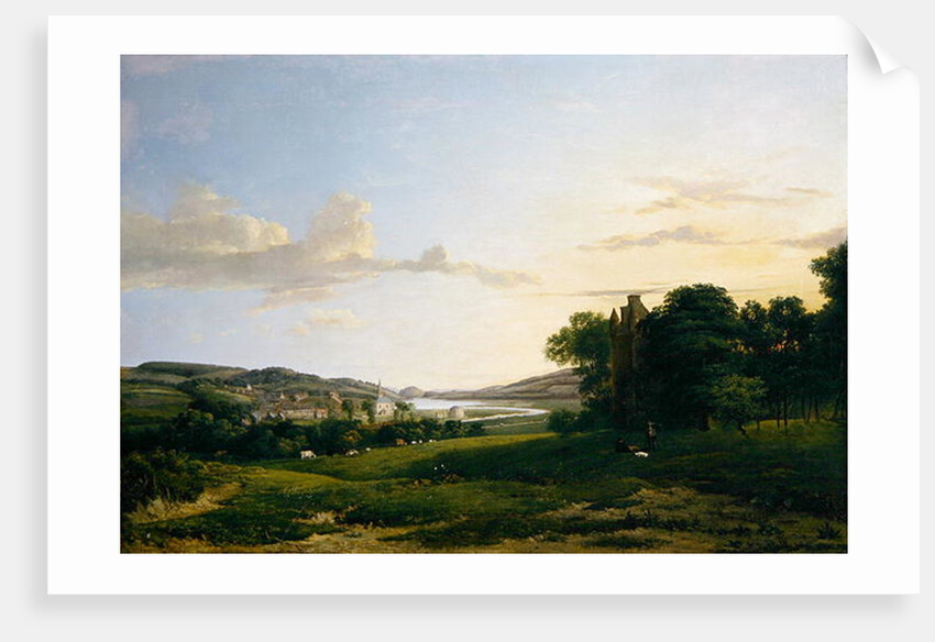 A View of Cessford and the Village of Caverton, Roxboroughshire in the Distance, 1813 by Patrick Nasmyth