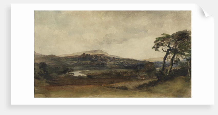 Middleham, Yorkshire by Peter de Wint