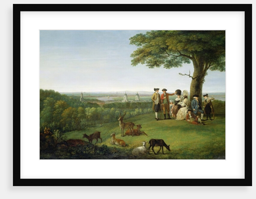 One Tree Hill, Greenwich, with London in the Distance, 1779 by John Feary