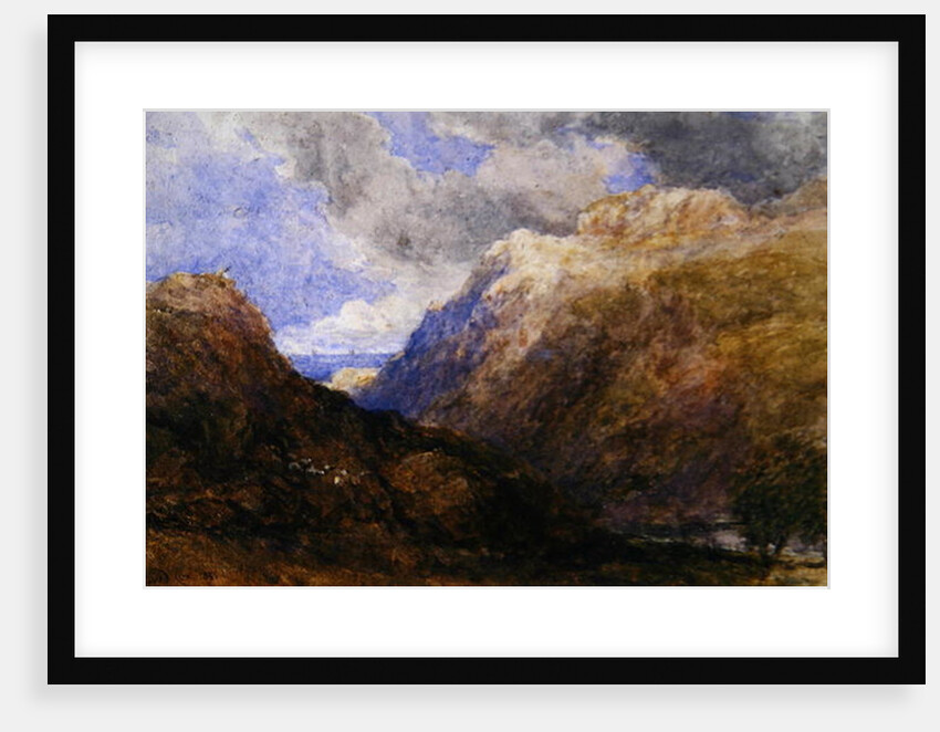 Penmanmawr, 1855 by David Cox