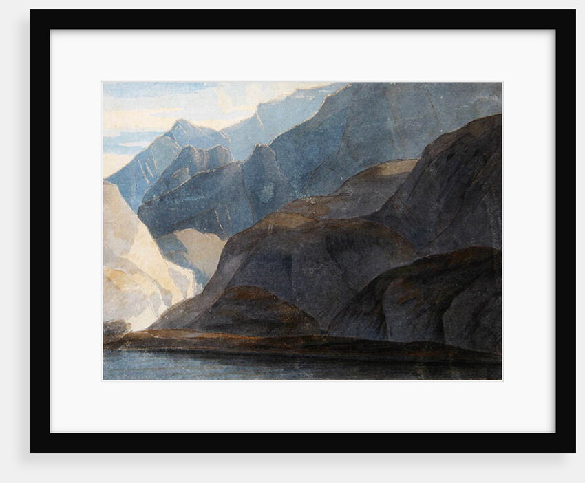 On the Lake Como, 1781 by Francis Towne