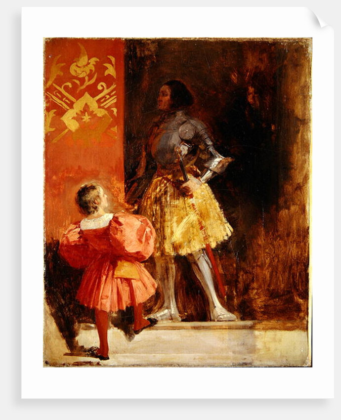 A Knight and Page, c.1826 by Richard Parkes Bonington