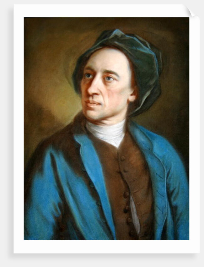 Alexander Pope, c.1739-84 by William of Bath Hoare