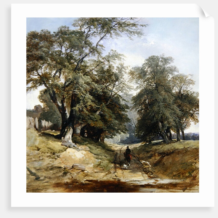 A Landscape with a Horseman, c.1850 by John Middleton