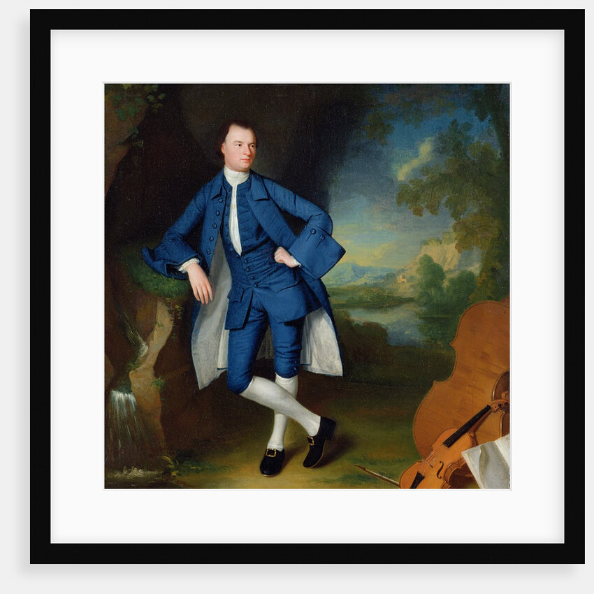 Portrait of Man, c.1758-60 by George Romney