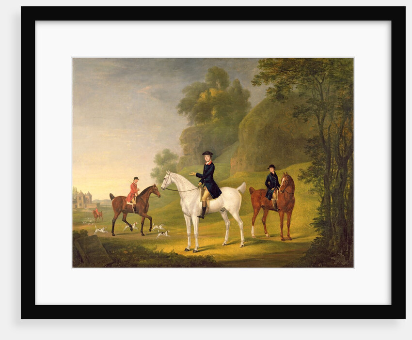 Lord Bulkeley and his Harriers, his huntsman John Wells and Whipper-In R. Jennings, 1773 by Francis Sartorius