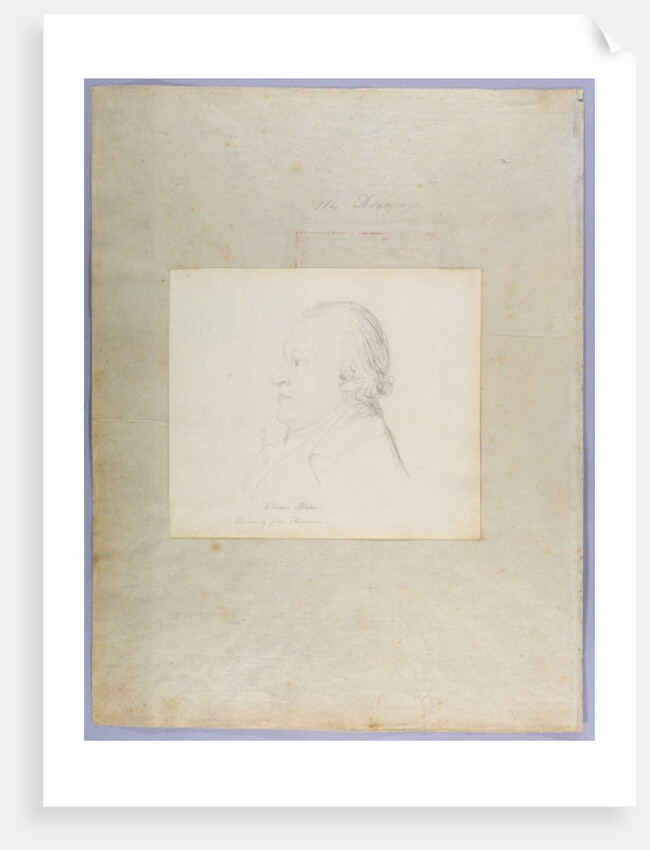 Portrait of William Blake, c.1804 by John Flaxman