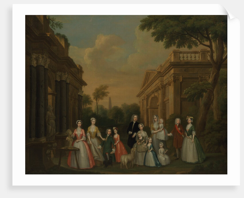 The Finch Family, c.1732 by Charles Philips