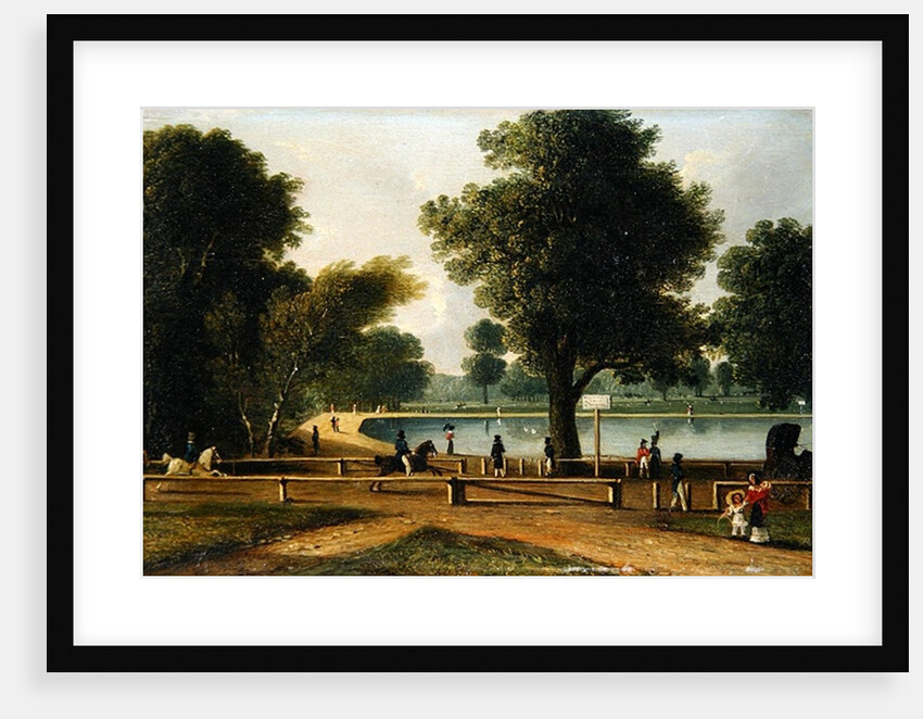 The Serpentine, Hyde Park by George Sidney Shepherd