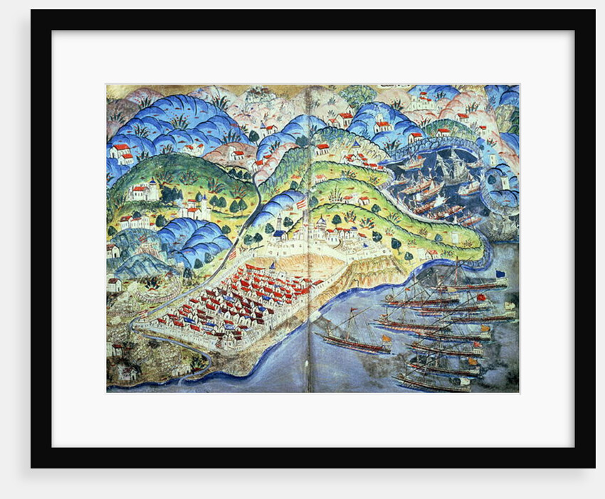 TSM H.1608 View of Nice by Nasuh Al-Silahi