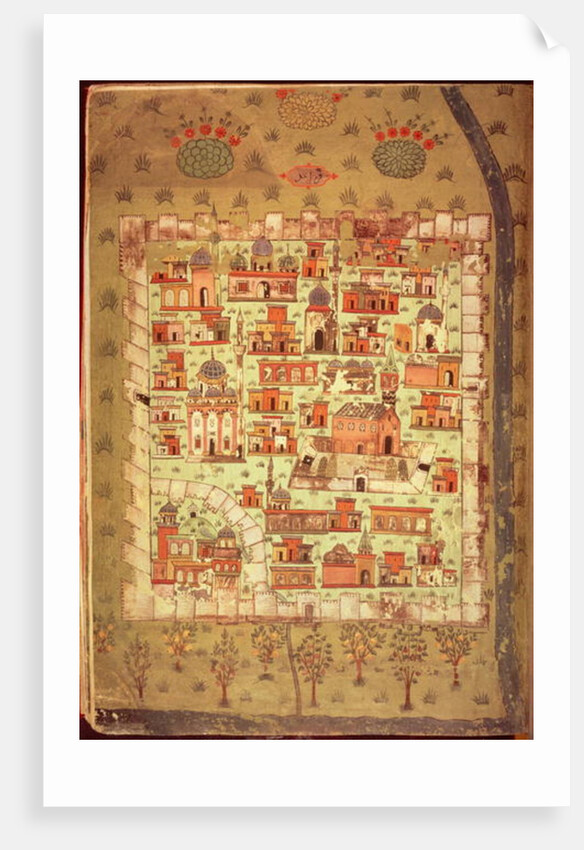 IUK T.5964 View of Diyarbakir by Nasuh Al-Silahi