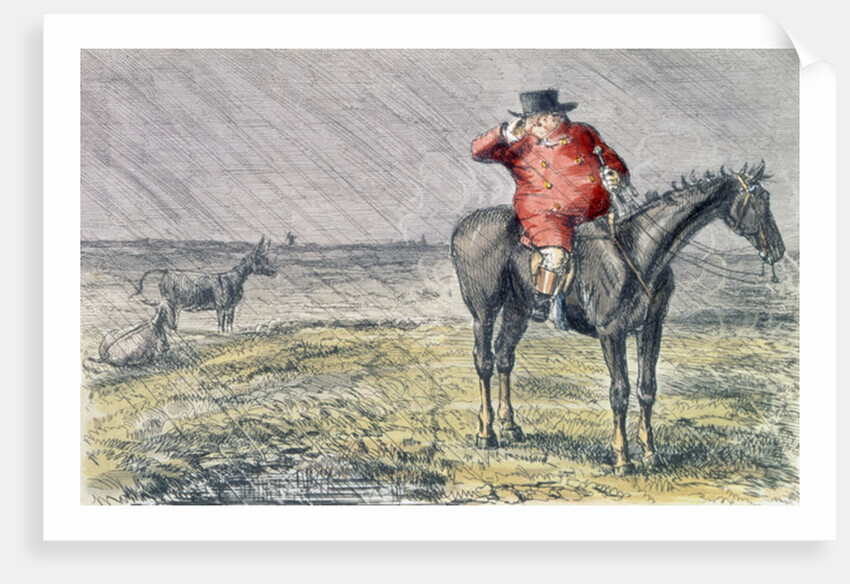 Mr. Jorrocks Has a Bye Day by John Leech